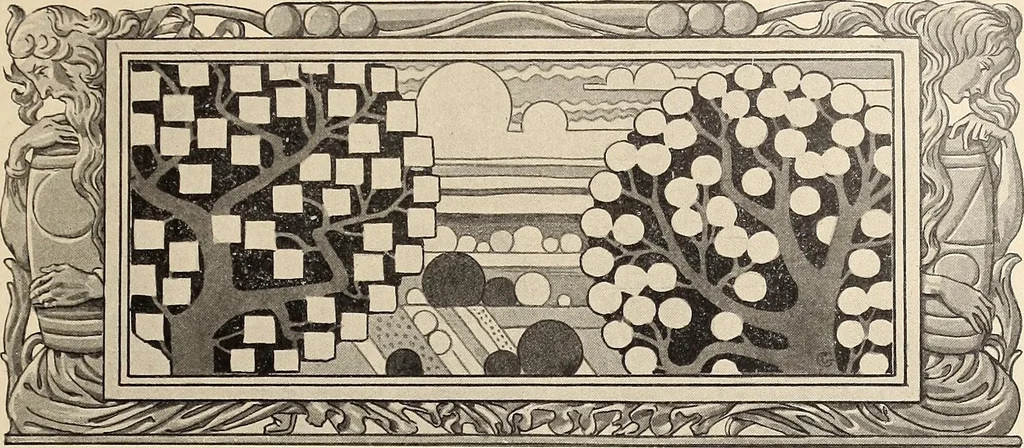 An illustration from Méthode de composition ornementale, 1905, leaf 128