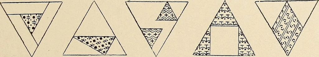 An illustration from Méthode de composition ornementale, 1905, leaf 142