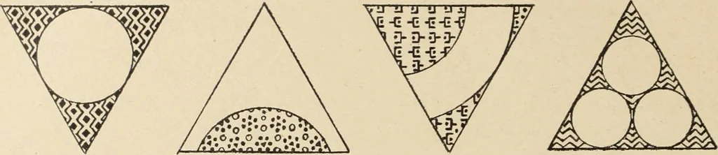 An illustration from Méthode de composition ornementale, 1905, leaf 143