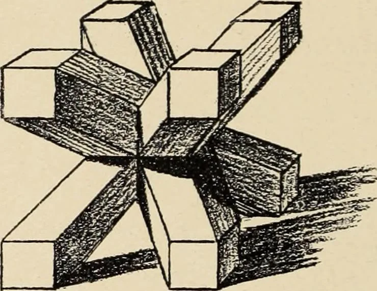 An illustration from Méthode de composition ornementale, 1905, leaf 153