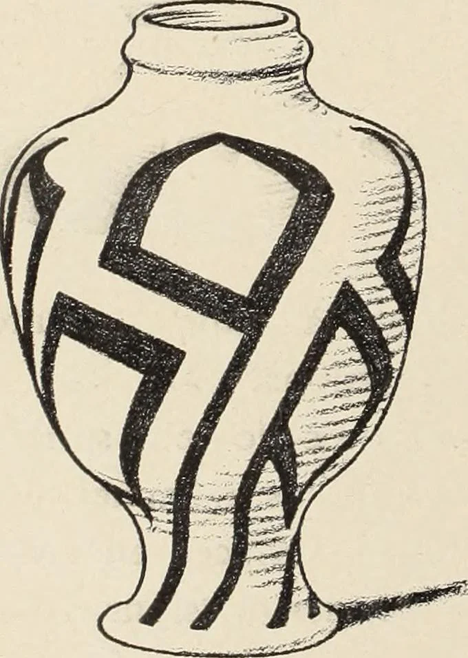 An illustration from Méthode de composition ornementale, 1905, leaf 173