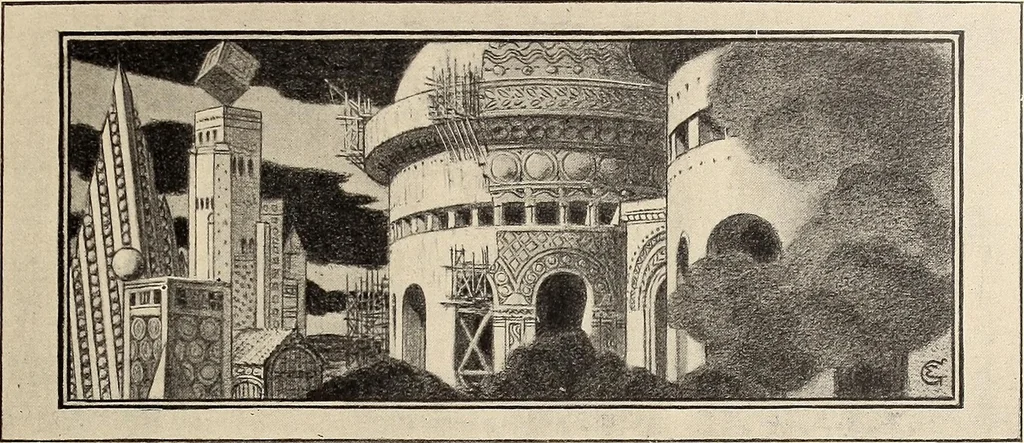 An illustration from Méthode de composition ornementale, 1905, leaf 182