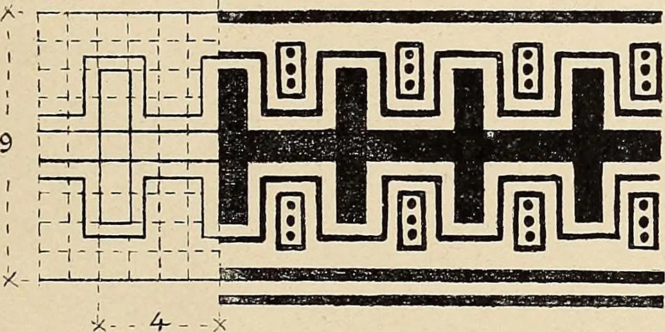 An illustration from Méthode de composition ornementale, 1905, leaf 202