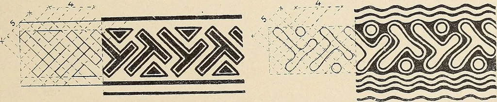 An illustration from Méthode de composition ornementale, 1905, leaf 204