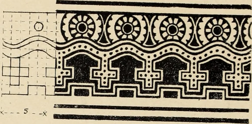 An illustration from Méthode de composition ornementale, 1905, leaf 205