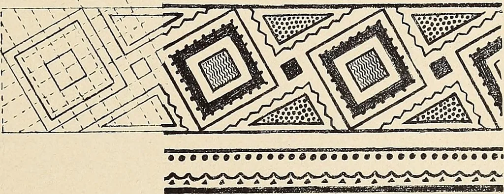 An illustration from Méthode de composition ornementale, 1905, leaf 208