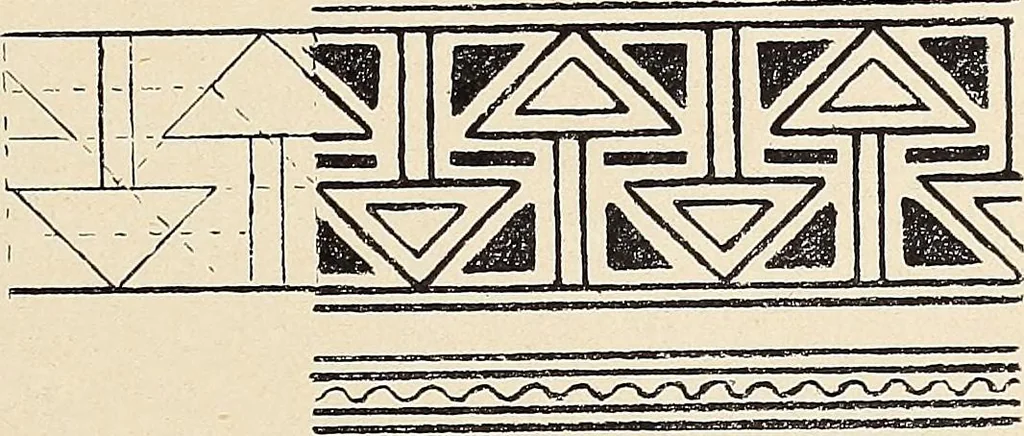 An illustration from Méthode de composition ornementale, 1905, leaf 214