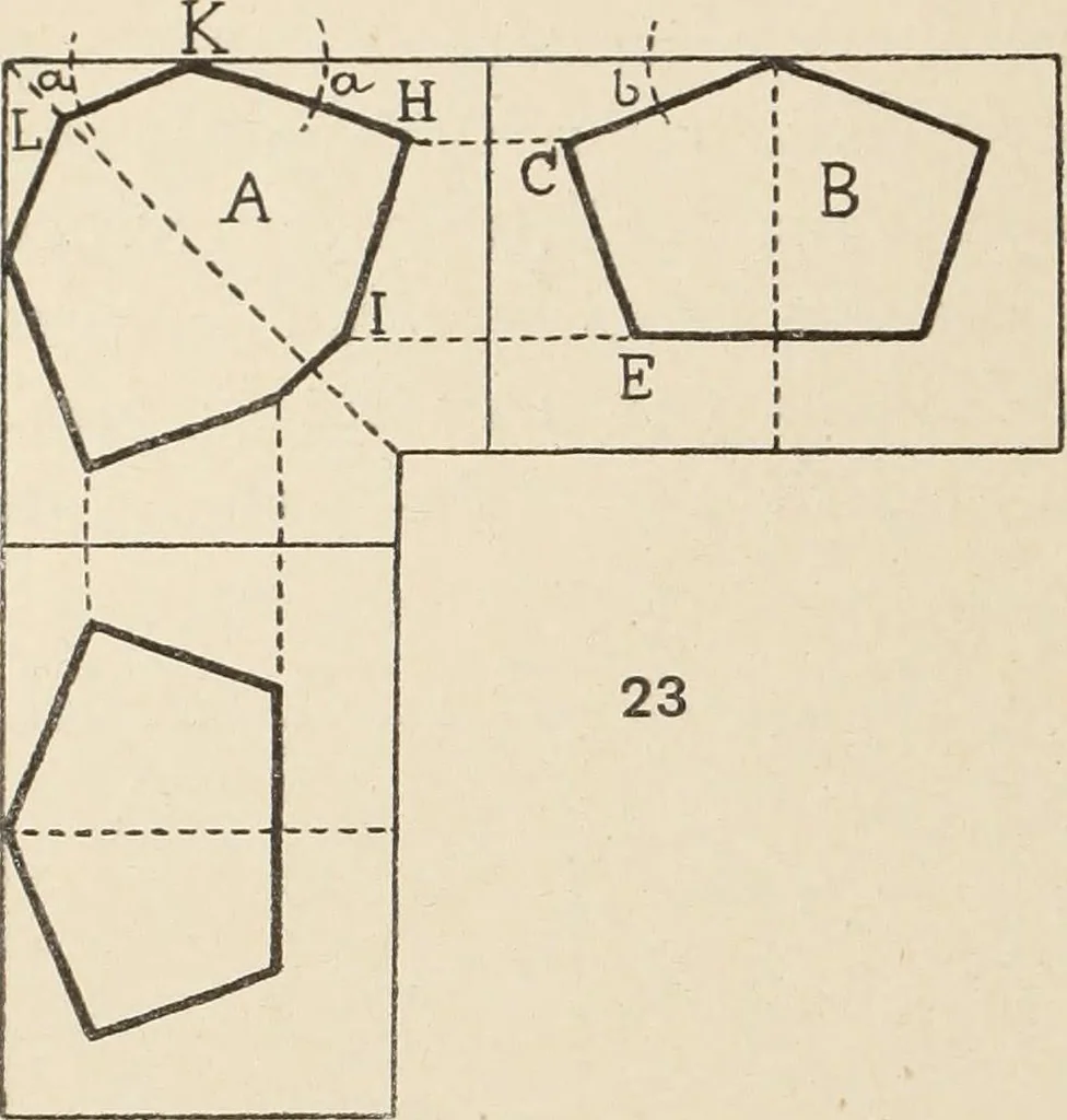 An illustration from Méthode de composition ornementale, 1905, leaf 233