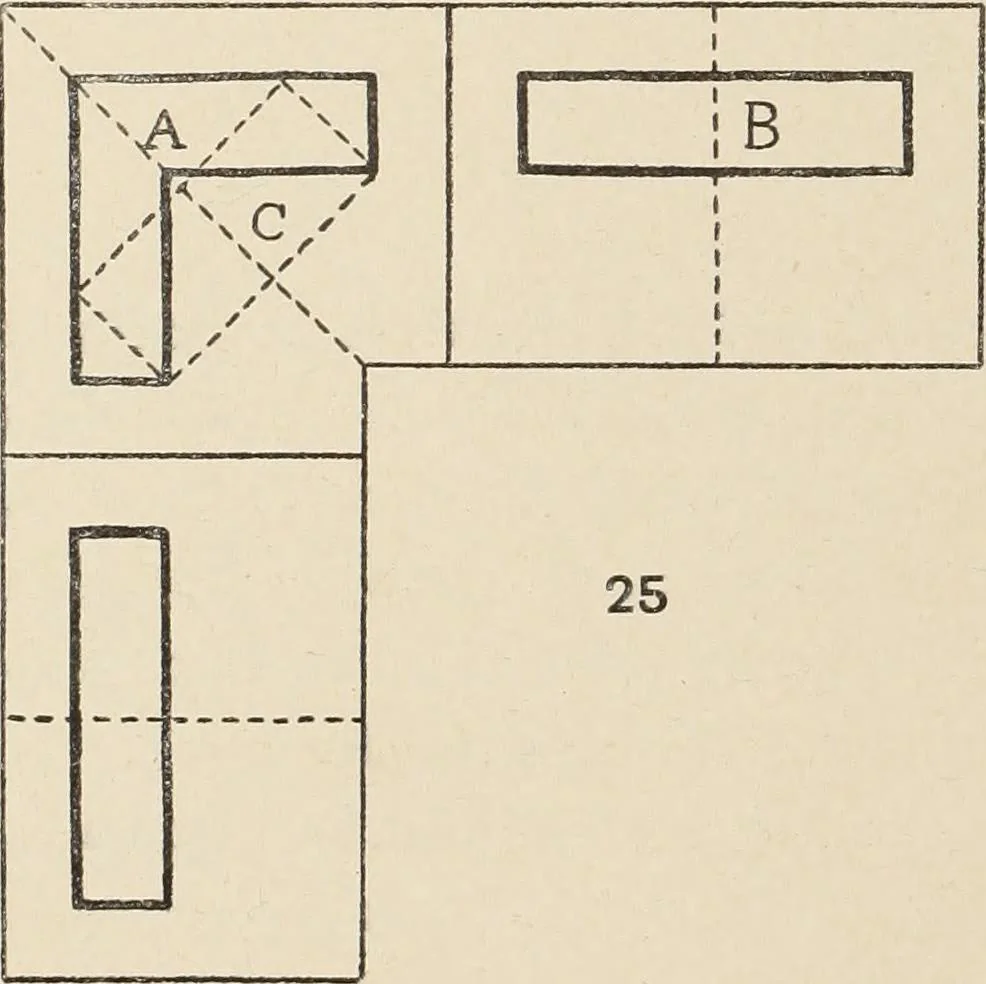 An illustration from Méthode de composition ornementale, 1905, leaf 233