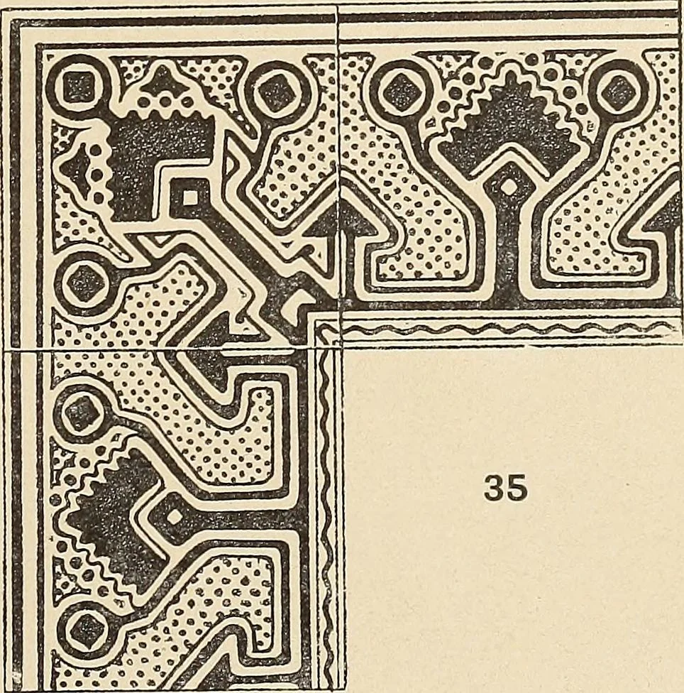 An illustration from Méthode de composition ornementale, 1905, leaf 240