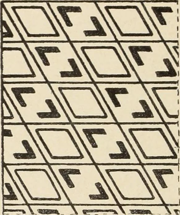 An illustration from Méthode de composition ornementale, 1905, leaf 253