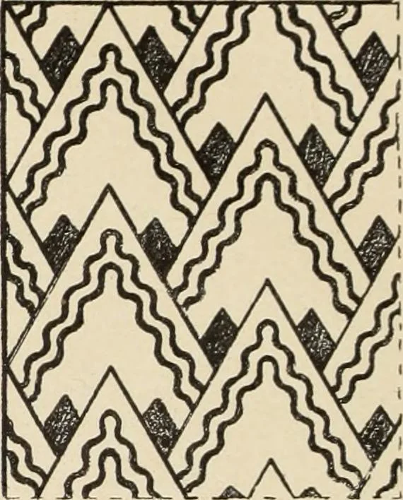 An illustration from Méthode de composition ornementale, 1905, leaf 253