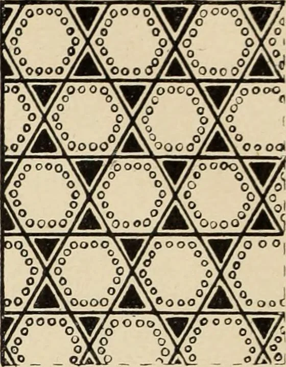 An illustration from Méthode de composition ornementale, 1905, leaf 261