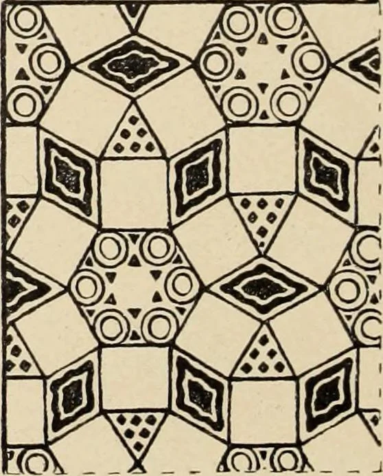 An illustration from Méthode de composition ornementale, 1905, leaf 261