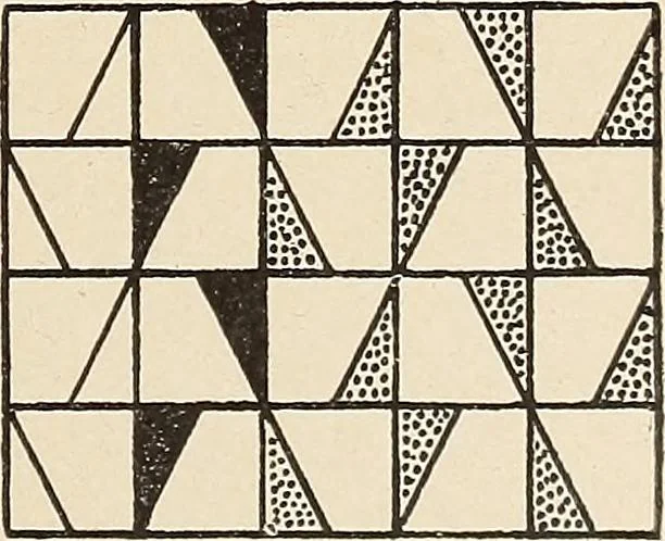 An illustration from Méthode de composition ornementale, 1905, leaf 312