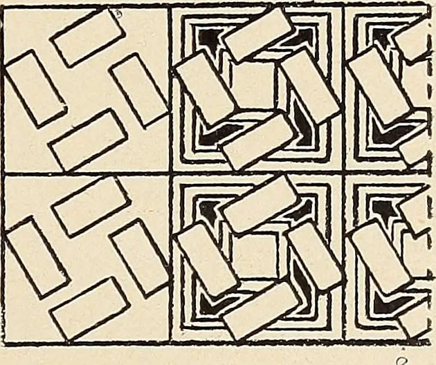 An illustration from Méthode de composition ornementale, 1905, leaf 316