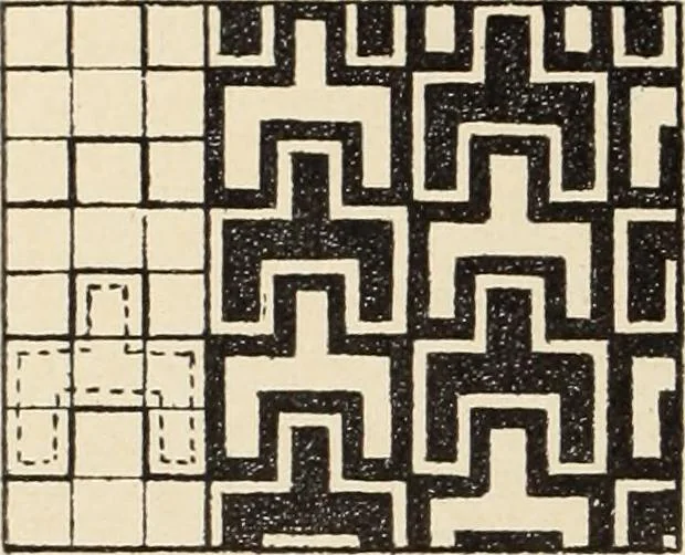 An illustration from Méthode de composition ornementale, 1905, leaf 319