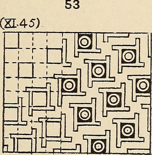An illustration from Méthode de composition ornementale, 1905, leaf 320
