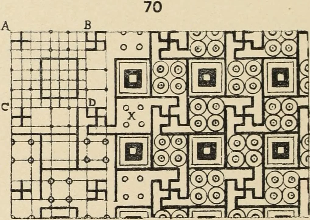 An illustration from Méthode de composition ornementale, 1905, leaf 327
