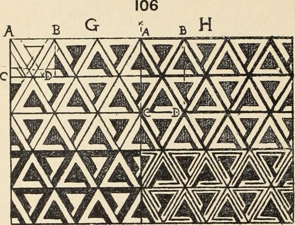 An illustration from Méthode de composition ornementale, 1905, leaf 361