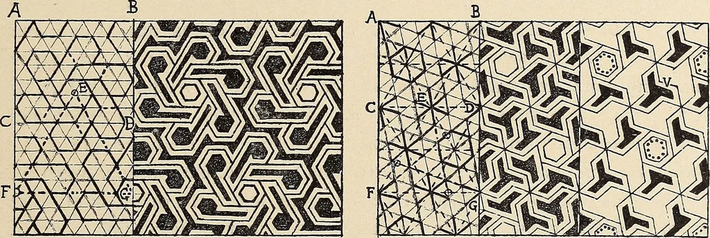 An illustration from Méthode de composition ornementale, 1905, leaf 376