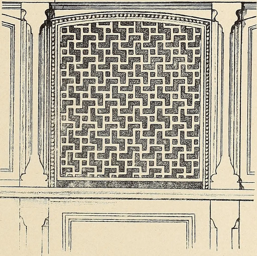 An illustration from Méthode de composition ornementale, 1905, leaf 380