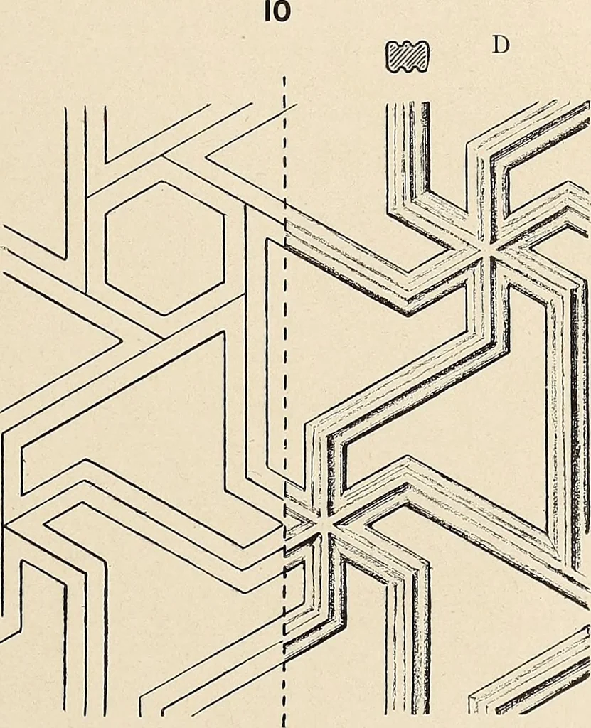 An illustration from Méthode de composition ornementale, 1905, leaf 386