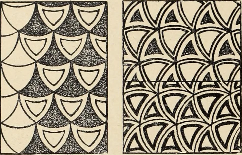 An illustration from Méthode de composition ornementale, 1905, leaf 391