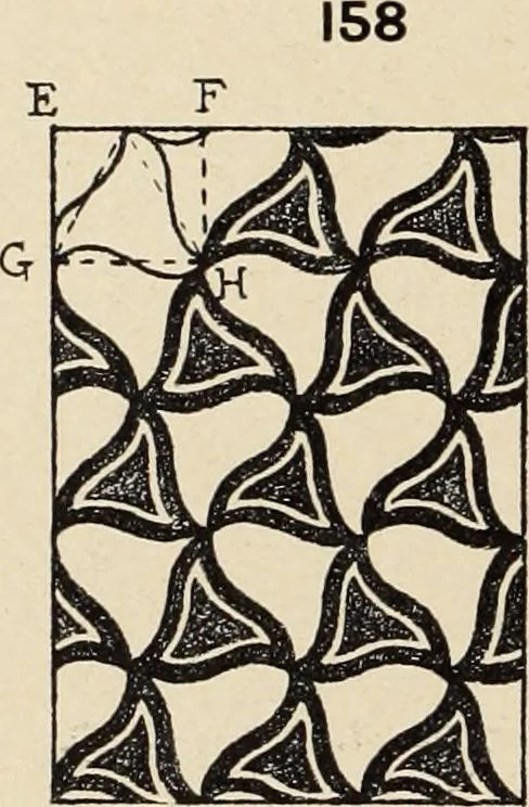 An illustration from Méthode de composition ornementale, 1905, leaf 393