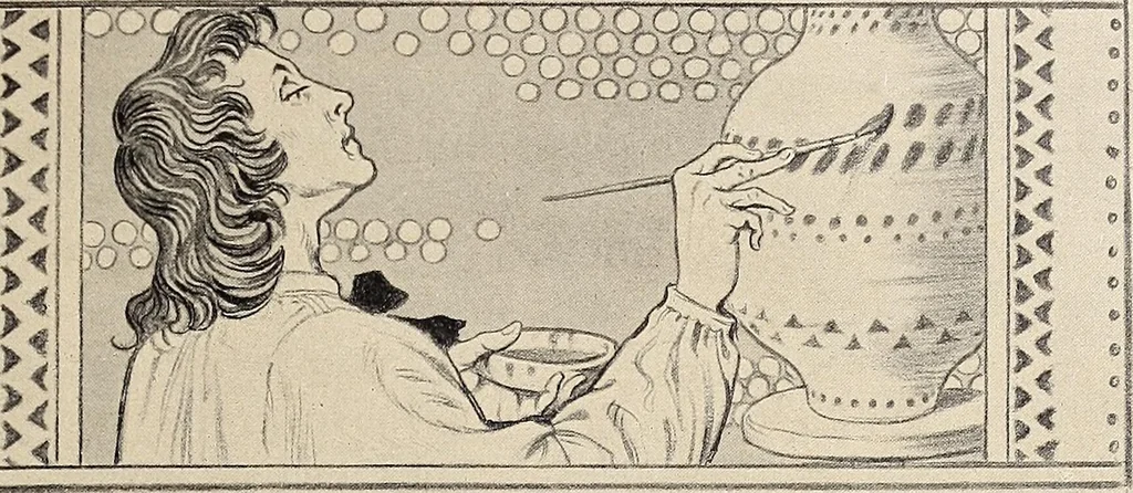 An illustration from Méthode de composition ornementale, 1905, leaf 40