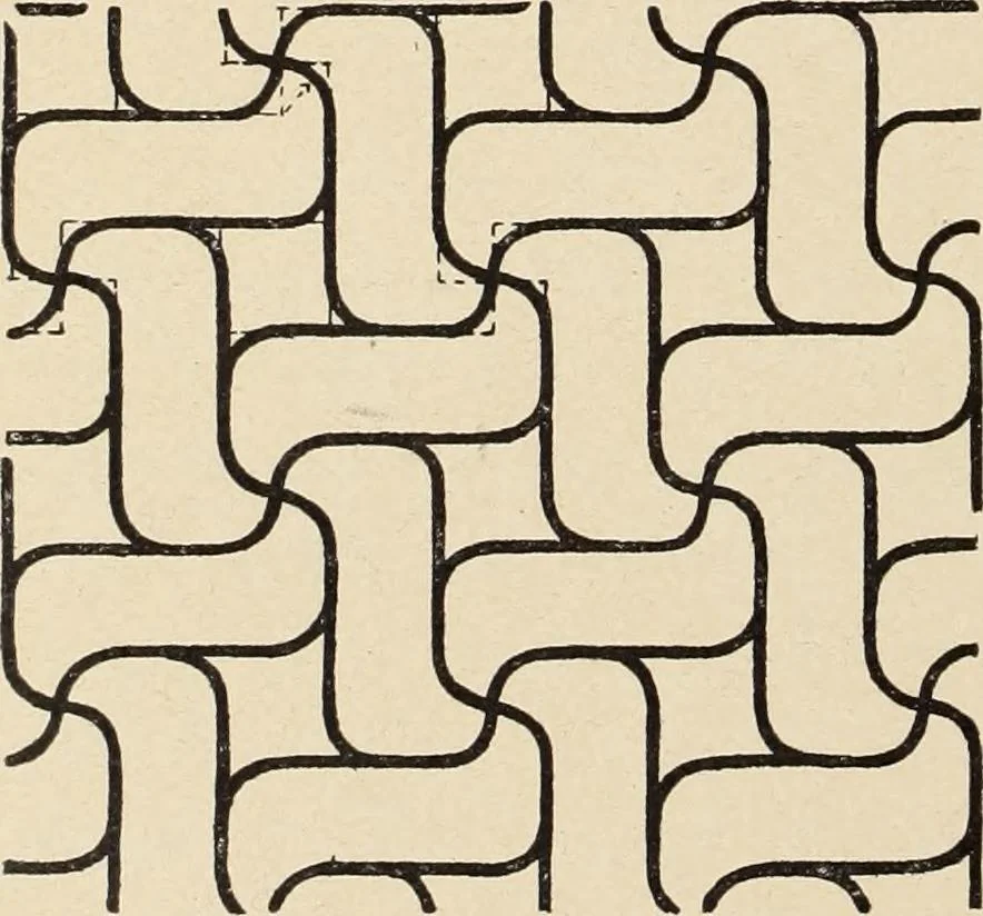 An illustration from Méthode de composition ornementale, 1905, leaf 413