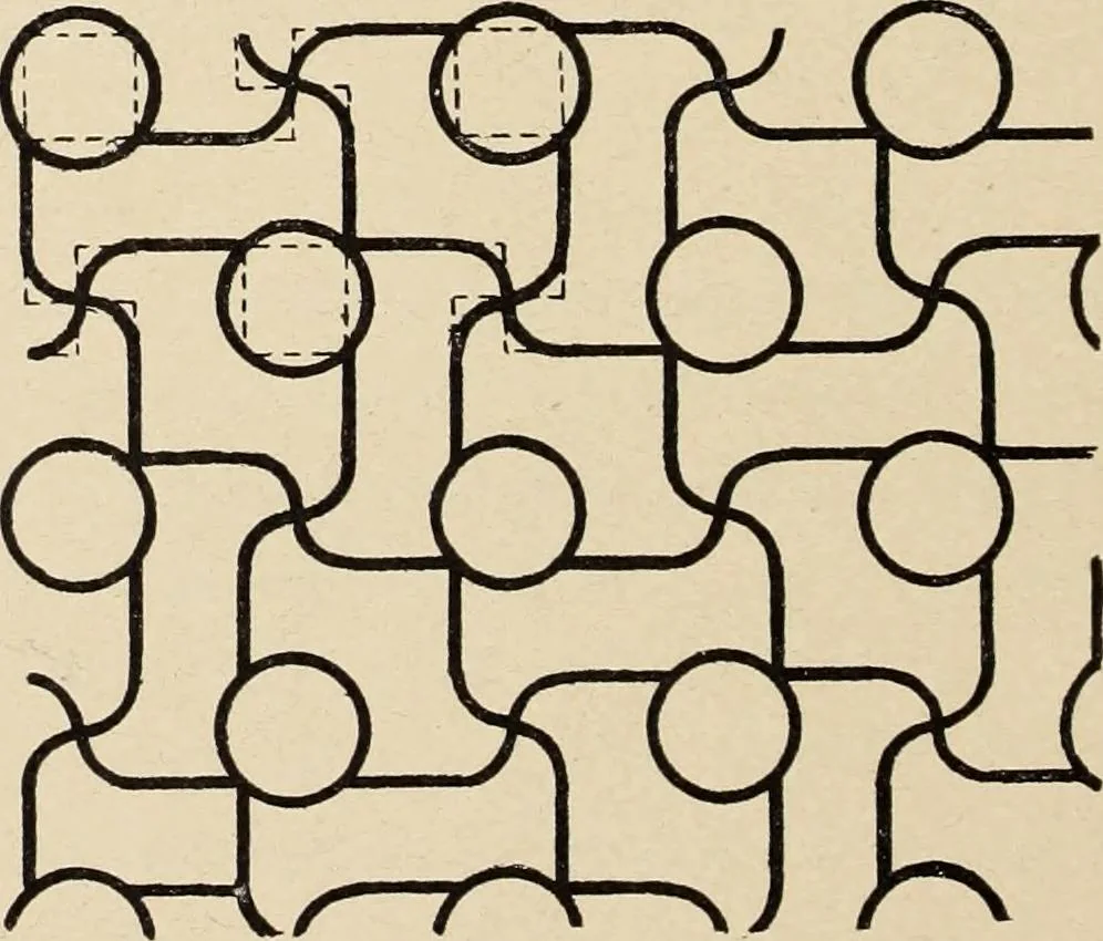 An illustration from Méthode de composition ornementale, 1905, leaf 413