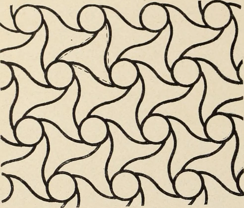 An illustration from Méthode de composition ornementale, 1905, leaf 415