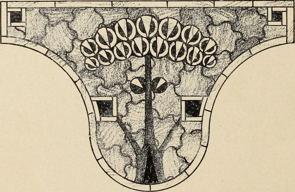 An illustration from Méthode de composition ornementale, 1905, leaf 421