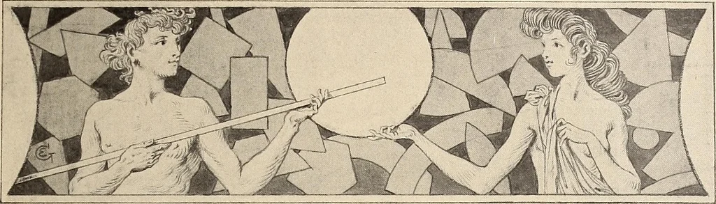 An illustration from Méthode de composition ornementale, 1905, leaf 422