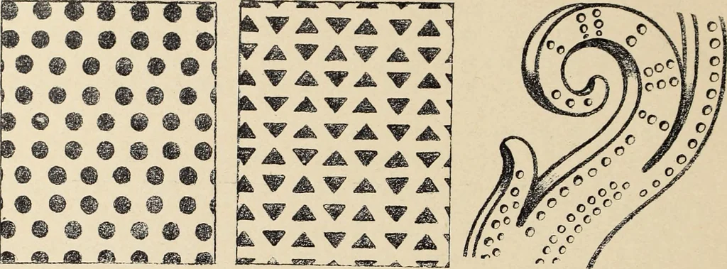 An illustration from Méthode de composition ornementale, 1905, leaf 45