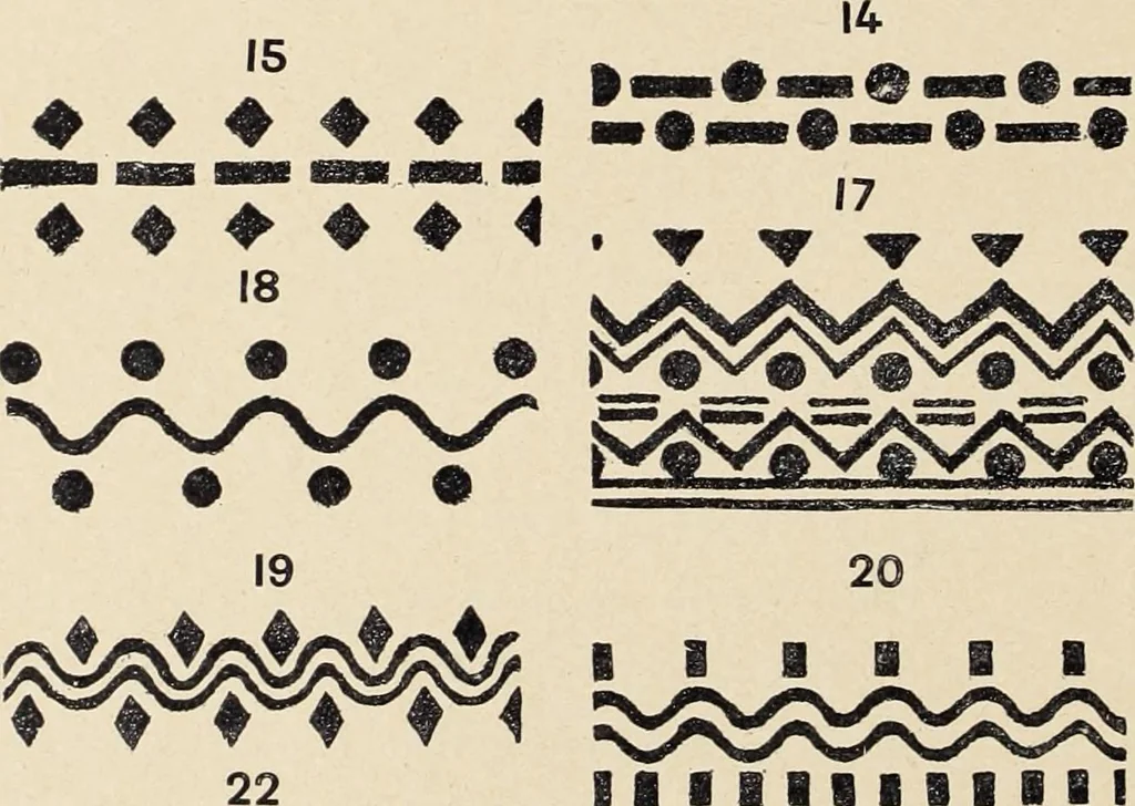 An illustration from Méthode de composition ornementale, 1905, leaf 55
