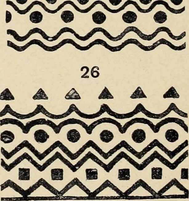 An illustration from Méthode de composition ornementale, 1905, leaf 55
