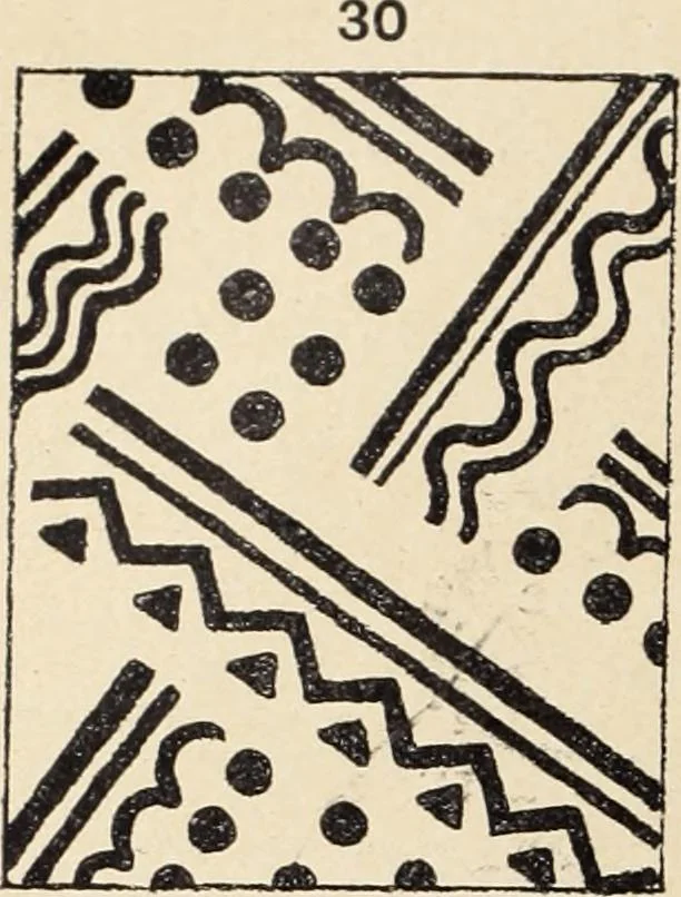 An illustration from Méthode de composition ornementale, 1905, leaf 57