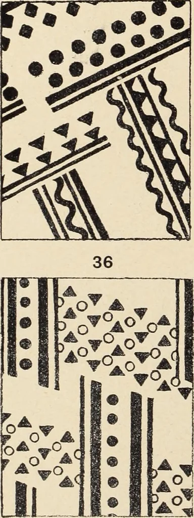 An illustration from Méthode de composition ornementale, 1905, leaf 57