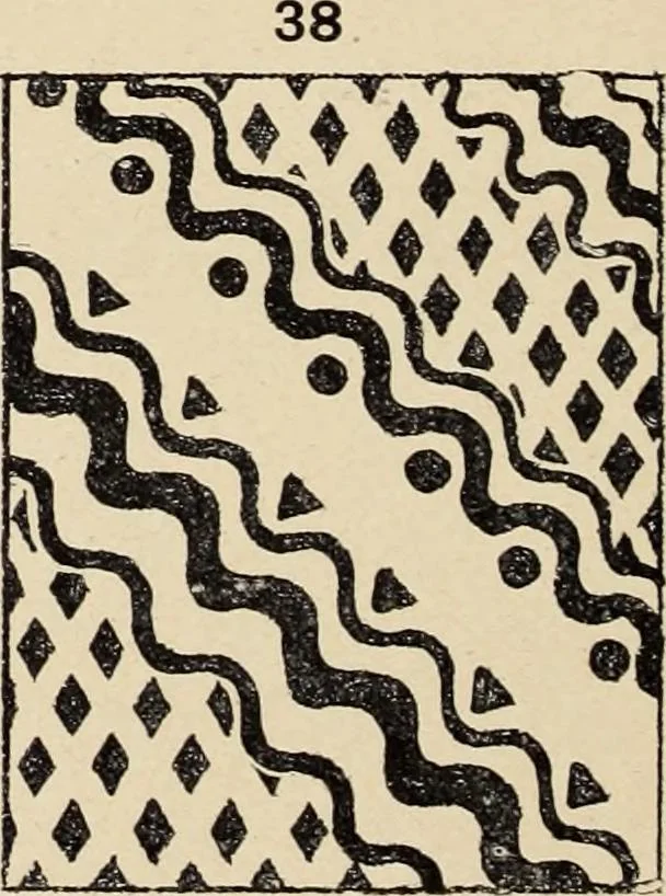 An illustration from Méthode de composition ornementale, 1905, leaf 57