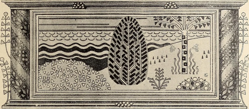 An illustration from Méthode de composition ornementale, 1905, leaf 88