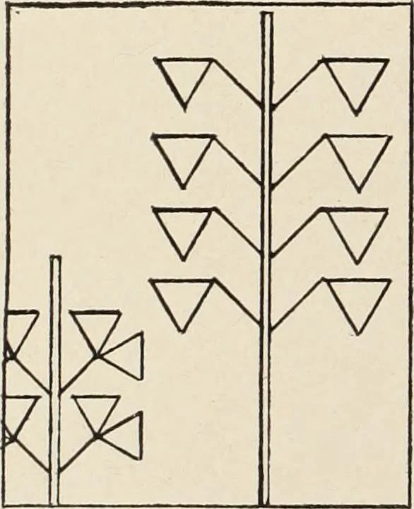 An illustration from Méthode de composition ornementale, 1905, leaf 93
