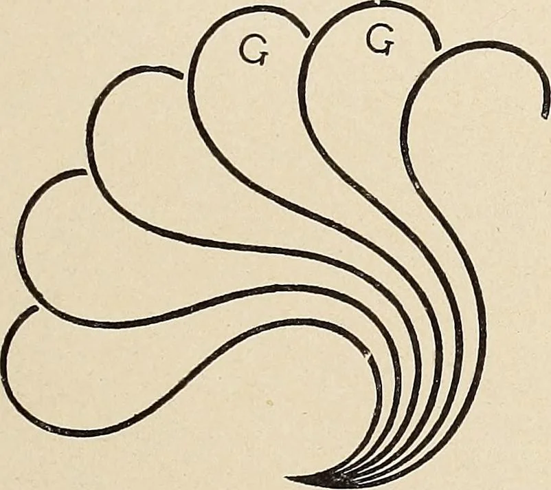 An illustration from Méthode de composition ornementale, 1905, leaf 100