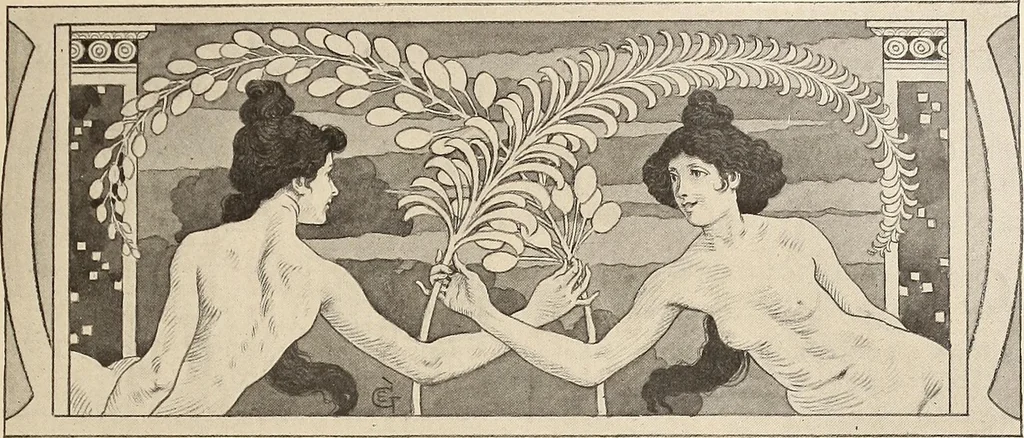 An illustration from Méthode de composition ornementale, 1905, leaf 116
