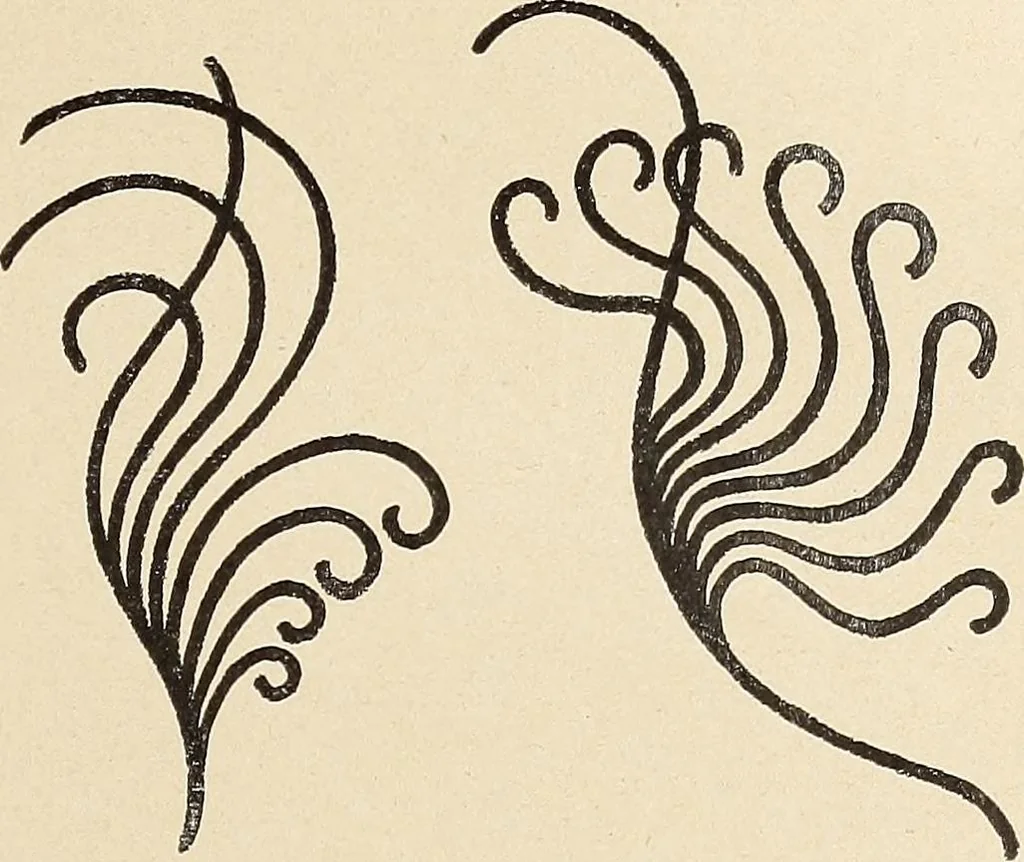 An illustration from Méthode de composition ornementale, 1905, leaf 130