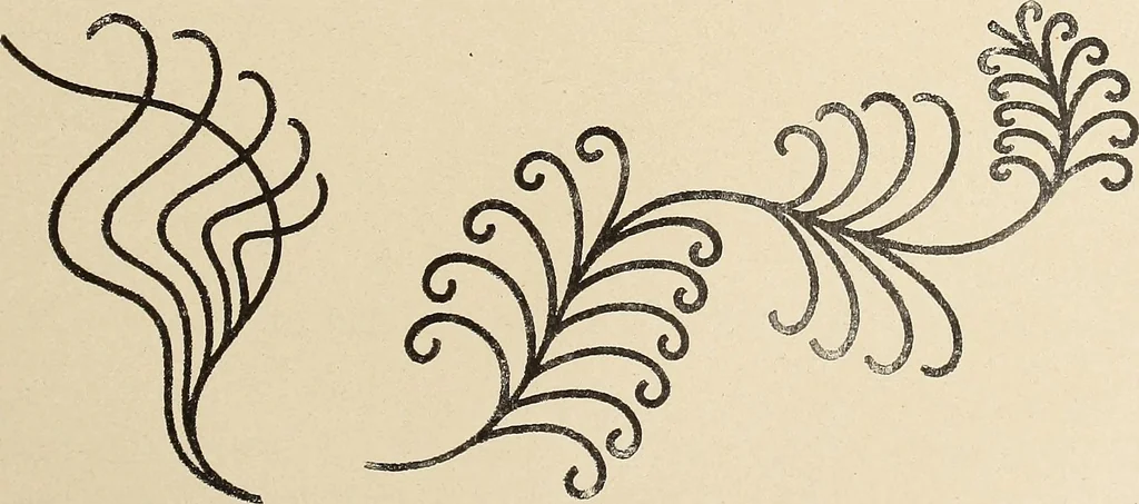 An illustration from Méthode de composition ornementale, 1905, leaf 130