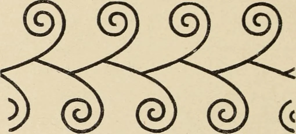 An illustration from Méthode de composition ornementale, 1905, leaf 137