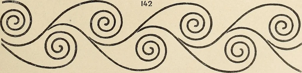 An illustration from Méthode de composition ornementale, 1905, leaf 146