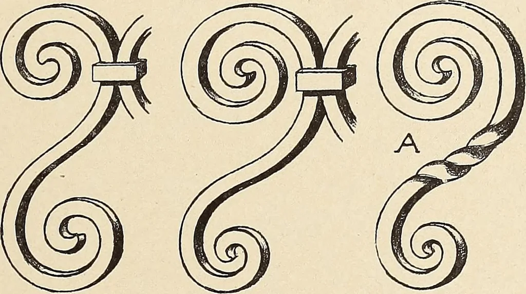An illustration from Méthode de composition ornementale, 1905, leaf 158